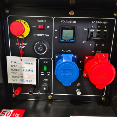 Дизельный генератор ZAMMER S12000DE3 фото