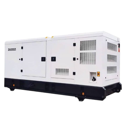 Дизельный генератор ZAMMER AD-100-Т400 в кожухе со встроенным АВР фото