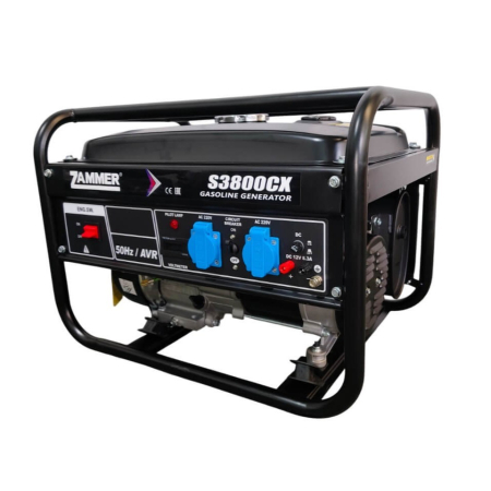 Бензиновый генератор ZAMMER S3800CX фото
