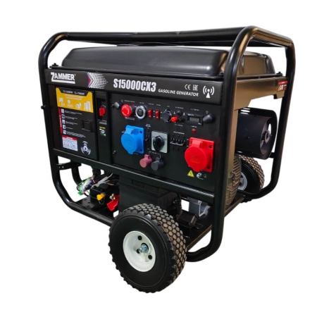Бензиновый генератор ZAMMER S15000CX3 фото