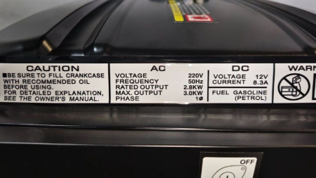 Бензиновый генератор ZAMMER S3800CX фото