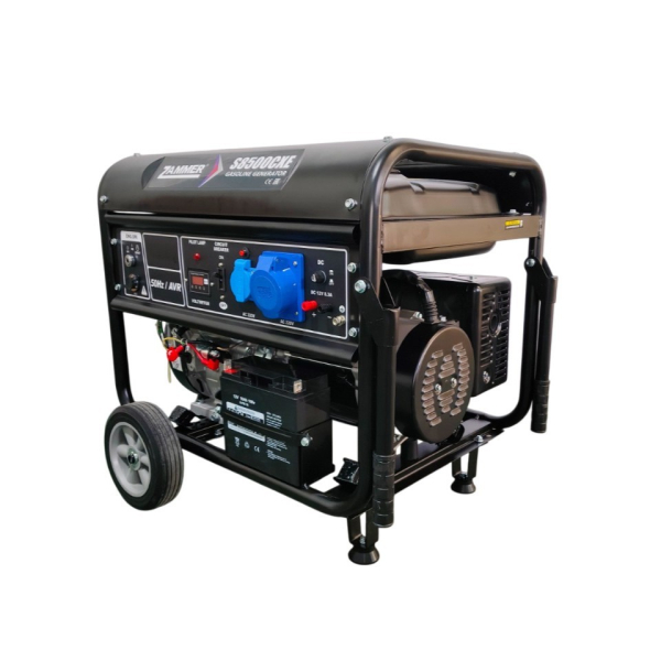 Бензиновый генератор ZAMMER S8500CXE фото