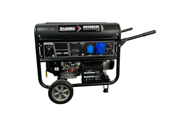 Дизельный генератор ZAMMER S6500CXE- 5кВт фото
