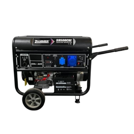 Бензиновый генератор ZAMMER S9500CXE фото