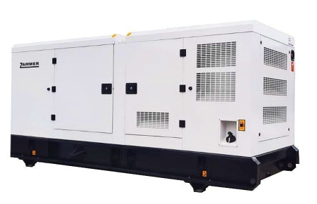 Дизельный генератор ZAMMER AD-50-Т400 в кожухе со встроенным АВР фото