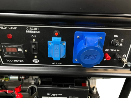 Дизельный генератор ZAMMER S8500CXE- 7кВт фото