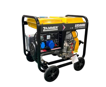 Дизельный генератор ZAMMER ECO S9500DE - 6,5кВт фото