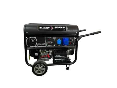 Дизельный генератор ZAMMER S8500CXE- 7кВт фото