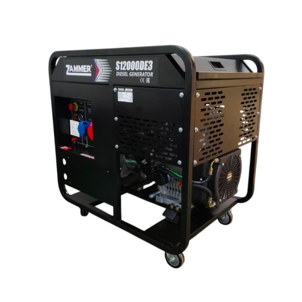 Дизельный генератор ZAMMER S12000DE3 фото