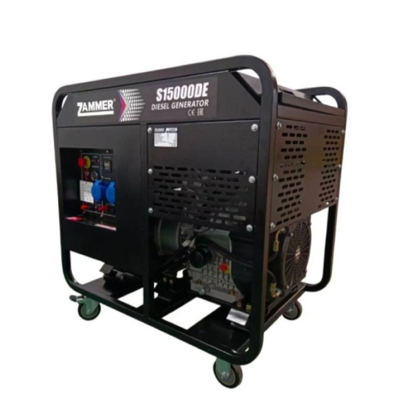 Дизельный генератор ZAMMER S15000DE фото