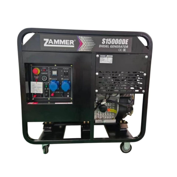 Дизельный генератор ZAMMER S15000DE фото
