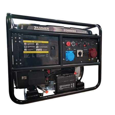 Дизельный генератор ZAMMER S13000CX3 - 10кВт фото