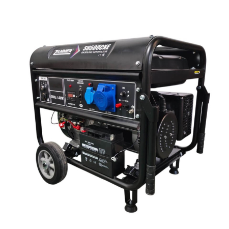 Бензиновый генератор ZAMMER S6500CXE фото