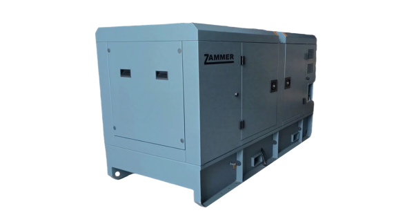 Дизельный генератор ZAMMER AD-640-Т400 Prof 12M26D792E200 в кожухе фото