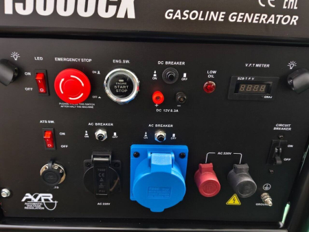 Бензиновый генератор ZAMMER S15000CX фото