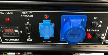 Бензиновый генератор ZAMMER S8500CXE фото