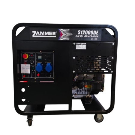 Дизельный генератор ZAMMER S12000DE фото