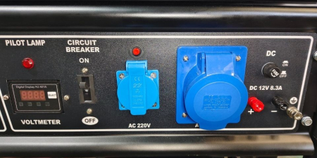 Бензиновый генератор ZAMMER S9500CXE фото