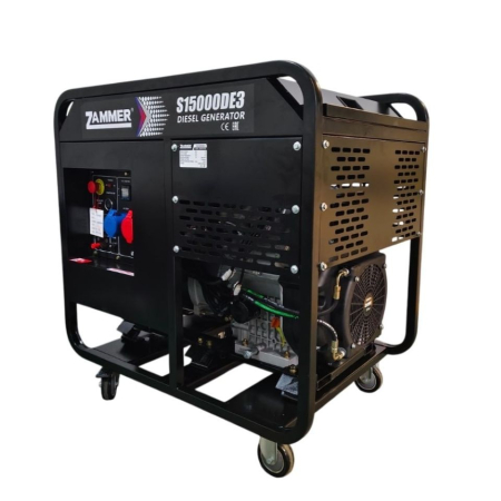 Дизельный генератор ZAMMER S15000DE3 фото