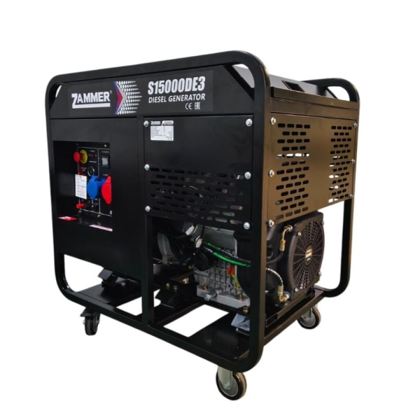 Дизельный генератор ZAMMER S15000DE3 фото