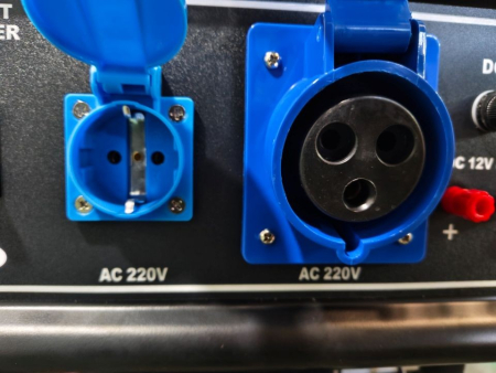 Бензиновый генератор ZAMMER S6500CXE фото