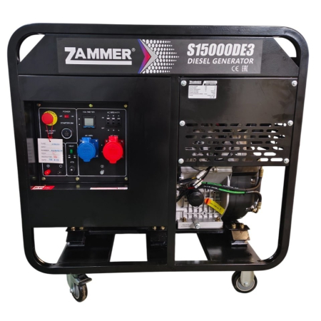 Дизельный генератор ZAMMER S15000DE3 фото